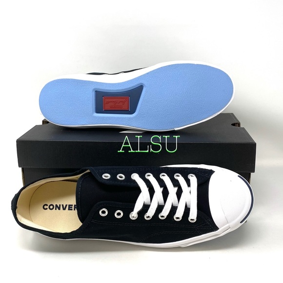 🌸Sale🌸 Converse Jack Purcell CP Canvas Low Black Women’s Size 6.5 1Q699 - Picture 6 of 10